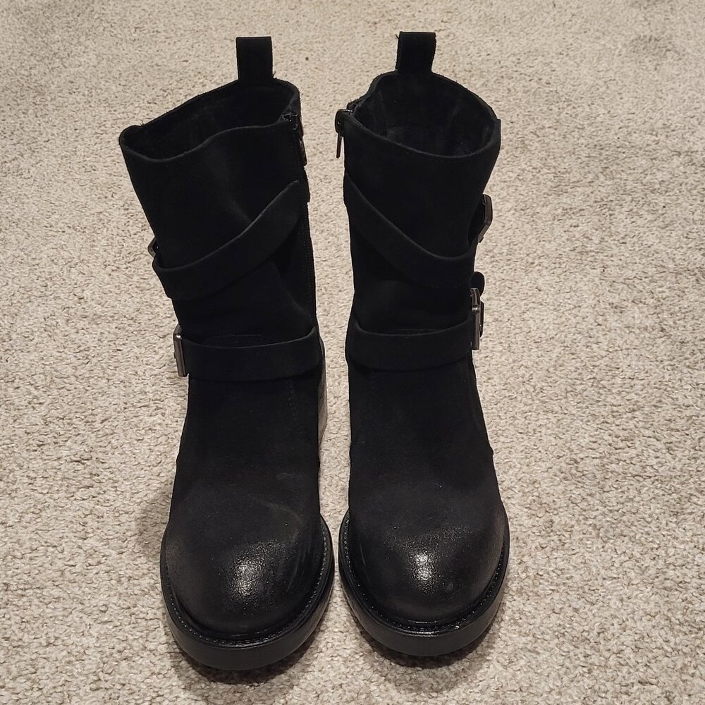 Mis Mooz Bethani Black Booties- size 37